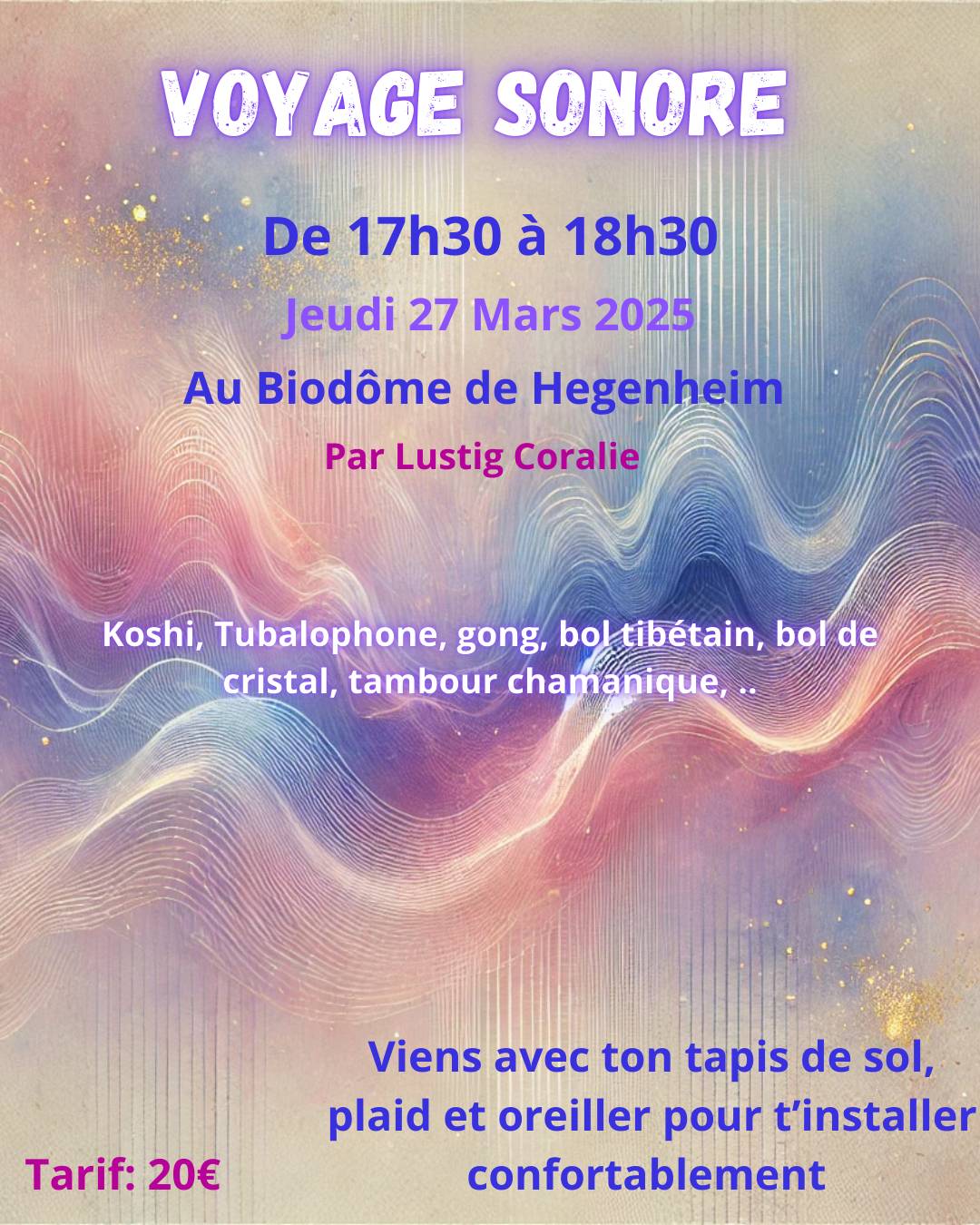 Expérimenter la vibration dans le corps ! Illzach 0